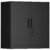 Metal Wall Cabinet,Garage Wall Cabinet with Handle,Lockable Storage Cabinets Wall Mounted with 2 Doors,Locking Cabinet with Shelves for Basement,Living Home,Black by IRONFFICE