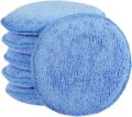 Microfiber Wax Applicator Pads, Car Wax Applicator, Buffing & Detail Polishing Foam Pads for Car Cleaning and Fine Polishing (5″ Diameter, 6 Pack)… by FONAROLL