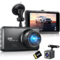 Miden S7 2.5K Dash Cam Front and Rear,64G SD Card,1600P+1080P FHD Dual Dash Camera for Cars,176°+160° Wide Angle,3.2” IPS Screen Dashcam,G-Sensor,Loop Recording,WDR,Night… by Miden