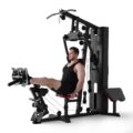 Mikolo Home Gym, Workout Station with 150LBS Weight Stack, Multifunctional Home Gym Equipment, Exercise Equipment for Full Body Strength Training by Mikolo