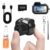 Mini Keychain Camera, FHD 1080p 8MP Mini Digital Camera with 32GB SD Card, 0.96″ HD Display, 100 Mins Battery Life Small Camera for Travel Study Recording (Black, 32GB) by Mhaohuofu