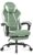 Misolant Gaming Chair, Fabric Gamer Chair with footrest for Adults, High Back Ergonomic Computer Game Chair with Adjustable Headrest and Massage Lumbar Support, 90-155° Recline… by Misolant
