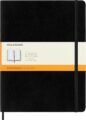 Moleskine Classic Notebook, Soft Cover, XL (7.5″ x 9.5″) Ruled/Lined, Black, 192 Pages by Moleskine