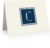 Monogram Stationery Note Cards – Monogram Thank You Cards (C) by Little Notes by Comptime