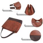 Montana West Purses for Women Hobo Shoulder Handbags with Zipper by Montana West
