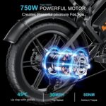 Moped Style 1500W/2000W Electric Bike for Adults,28mph/30mph/33mph Ebike&34-180Miles PAS Range,48V15.6ah/18.2ah/ (874Wh) Larger Battery, 20'' Fat Tire Electric Bike,UL Safety... by Tamobyke