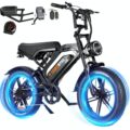 Moped Style 1500W/2000W Electric Bike for Adults,28mph/30mph/33mph Ebike&34-180Miles PAS Range,48V15.6ah/18.2ah/ (874Wh) Larger Battery, 20” Fat Tire Electric Bike,UL Safety… by Tamobyke