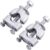 Motorcycle Handlebar Risers Mount Clamps fit for 22mm 7/8″ Motorcycle Dirt Pit Bike ATV Scooter Moped by MRELC