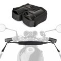 Motorcycle Handlebar Straps for 32″ Handlebars, Motorcycle Handlebar Tie Down Straps for Mopeds, Scooters, Bikes with Fairing, Handlebar Straps for Hauling Bike by Racrank