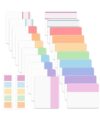 Mr. Pen- Sticky Index Tabs, 500 Pcs, 21 Sets, Colorful Sticky Tabs for Notebooks, Page Markers, Page Tabs for Binders, Page Tabs Sticky Tabs for Books, Notebook Tabs by Mr. Pen