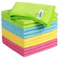 MR.SIGA Microfiber Cleaning Cloth,Pack of 12,Size:12.6″ x 12.6″ by MR.SIGA