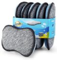 Multi-Purpose Sponges Kitchen by Scrub-it – Non-Scratch Microfiber sponges for Cleaning, Along with Heavy Duty Scrubbing Power – Reusable Dish Sponge for Dishes, Pots and Pans… by SCRUBIT