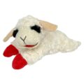 Multipet Mini Lamb Chop Officially Licensed, Plush, Squeak Pet Toy (White, 10′) by Multipet