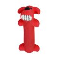 Multipet Original Loofa Latex Dog Toy – Squeaky Toy for All Dogs – Easy-to-Clean Squeaky Toys – Latex Dog Toys for Playing (1 Count, 6”, Random Color Surprise) by Multipet
