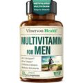 Multivitamin for Men – Methylated Mens Multivitamins & Multiminerals Capsules with Vitamin B12, A, D, C, Zinc, Magnesium & More for Complete Daily Support – High Potency… by Vimerson Health