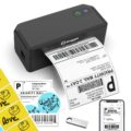 Mvgges Shipping Label Printer,Bluetooth 4×6 Thermal Label Printer for Small Business Office or Home, Compatible with Android, iOS, Windows and Mac, Widely Used for… by Mvgges