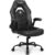 N-GEN Video Gaming Chair Ergonomic Computer Desk Office Chair with Lumbar Support Adjustable Height Swivel Wheels Flip-Up Arms PU Leather Home and Office (Black) by NEO CHAIR