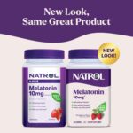 Natrol Melatonin Gummies, Sleep Support for Adults, Melatonin 10 mg, 140 Strawberry-Flavored, Up to 70 Days by Natrol
