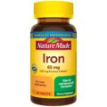 Nature Made Iron 65 mg (325 mg Ferrous Sulfate) Tablets, Dietary Supplement for Red Blood Cell Support, 180 Tablets, 180 Day Supply by Nature Made
