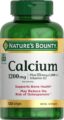 Nature’s Bounty Calcium 1200 mg with 1000 IU Vitamin D3 – Bone Health Softgels, Calcium and Vitamin D Supplement, Gluten Free, 2 Softgels per Day, 120 ct (Pack of 1) by Nature’s Bounty