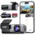 Navycrest 4K Dash Cam Front and Rear with 64GB Card, Built-in 5G WiFi, Dash Camera for Cars 4K Front and 1080P Rear, Dashcams for Cars Loop Recording, Gravity Sensor, 24-Hours… by navycrest