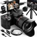 NBD 5K&64MP Digital Cameras for Photography,16X Optical Zoom Camera with 64GB Card, Vlogging Camera for YouTube with 180°Flipable 3-inch Screen, WiFi & App Control,AutoFocus,2… by NBD