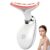 Neck & Face Massager, 7-Color LED Multifunctional Facial Massager, White – Face Sculpting Tool by SavFinto