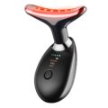 Neck Face Massager Face Sculpting Tool 3 Colour Modes and Vibration for Facial Massager for Double Chin (Black) by YUNRUO