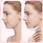 Neck Facial Massager, Light Face Neck Massager for Skin Care, Multifunctional Facial Skincare Tools with Vibration, at Home by GroTawel