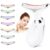 Neck Massager, 7-in-1 Multifunctional Facial Massager, Face Sculpting Tool for Skin Care, At-Home Face Tool with Vibration and Thermal, White by Ihelol