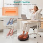 Nekteck Shiatsu Foot Massager with Heat, FSA Eligible Deep Kneading Therapy Air Compression, HSA Feet Massage Improve Blood Circulation Foot Wellness Soothing Pain Relief, Relax... by Nekteck