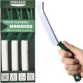 New Crevice Cleaning Brush, Hard-Bristled Washing Brush, Corner Edge Cleaning Brush, Multifunctional Gap Brushes for Kitchen countertop Surfaces, Windows Groove, Tiles & Faucets… by KINGSEM