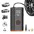 (New Upgrade) ZSX Tire Inflator Portable Air Compressor-160 PSI Air Pump with Memory Function, Electric Bike Pump with Tire Pressure Gauge, Tire Inflator for Car, Gifts for Men… by ZSX