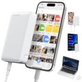 NEWQ Hard Drive for Phone & Computer: USB Flash Storage Device Photo Memory Stick for iPhone, iPad, MacBook Compatible with Apple iOS & Android Cellphone Backup Pictures,… by NEWQ