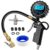Nilight 50026R Digital Tire Inflator Pressure Gauge,250 PSI Air Chuck and Compressor Accessories Heavy Duty with Rubber Hose Quick Connect Coupler for 0.1 Display Resolution by Nilight