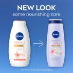 NIVEA Delicate Orchid and Amber Body Wash with Nourishing Serum, 20 Fl Oz Bottle by NIVEA