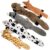 Nocciola Dog Squeaky Toys, 5 PCS Crinkle Plush Dog Toys, No Stuffing Dog Toys for Small Medium Large Dogs, Stuffless Puppy Toys for Boredom by Nocciola