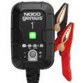 NOCO GENIUS1: 1A 6V/12V Smart Battery Charger – Automatic Maintainer, Trickle Charger & Desulfator with Overcharge Protection & Temperature Compensation – For Lead-Acid &… by NOCO