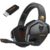 NUBWO Wireless Gaming Headset with Mic for Ps5 Ps4 PC, Zero Interference, 100-Hour Battery All-Day Play, 23ms Sync for Fortnite & Call of Duty/FPS Gamers, Triple Mode All… by NUBWO