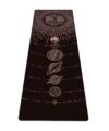 nuveti Yoga Mat Print Extra Thick TPE Non Slip Fitness Exercise Mat with Carrying Bag,72″x24″ Extra Thick 6MM Exercise & Workout Mat for Yoga, Pilates Fitness and Floor Exercises by nuveti