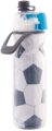 O2COOL Mist ‘N Sip Misting Water Bottle 2-in-1 Mist And Sip Function With No Leak Pull Top Spout Reusable Sports Water Bottle – 20 oz (Soccer) by O2COOL