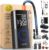 OlarHike Tire Inflator Portable Air Compressor, Smart Dual Hose System, 160PSI Auto Air Pump for Car Tires, Bike,Bicycle, Motorcycles,Electric Pump with LED Light & Digital… by OlarHike