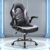OLIXIS Big and Tall Office Desk Leather Gaming Computer Chair with Adjustable Swivel Task and Flip-up Arms for Adults, Teens, Grey by OLIXIS