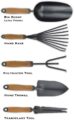 Olmsted Forge Garden Tool Set, 5 Pieces, Heavy Duty Powder Coated Steel, Cork Handle by OLMSTED FORGE