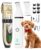 oneisall Dog Clippers and Paw Trimmer Kit 2 in 1 Low Noise Cordless Dog Clippers for Grooming Pet Hair Trimmers for Small and Large Dogs Cats Animals by oneisall