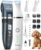 oneisall Dog Clippers and Paw Trimmer Kit 2 in 1 Low Noise Cordless Dog Clippers for Grooming Pet Hair Trimmers for Small and Large Dogs Cats Animals by oneisall