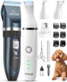 oneisall Dog Clippers and Paw Trimmer Kit 2 in 1 Low Noise Cordless Dog Clippers for Grooming Pet Hair Trimmers for Small and Large Dogs Cats Animals by oneisall