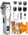 oneisall Dog Clippers for Grooming Thick Hair,Low Noise Dogs Grooming Kit with Detachable Stainless Steel Blade,Dog Shaver for Thick/Matted/Knotted/Fine/Wave/Curly Hair,PC18 by oneisall