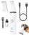 oneisall Dog Clippers with Double Blades,Cordless Small Pet Hair Grooming Trimmer,Low Noise for Trimming Dog’s Hair Around Paws, Eyes, Ears, Face, Rump (White) by oneisall