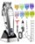 oneisall Dog Grooming Clippers for Thick Heavy Coats,Low Noise Cordless Dog Grooming Kit with Metal Blades, All Stainless Steel, 2 Speeds by oneisall